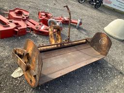 72in Box Blade 3 Point Attachment