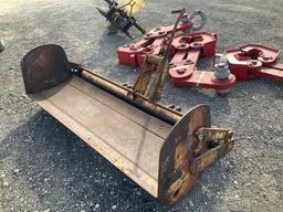72in Box Blade 3 Point Attachment