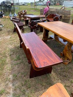 Teak Wood Bench