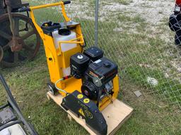Unused Mustang CC2000 walk behind concrete cutter