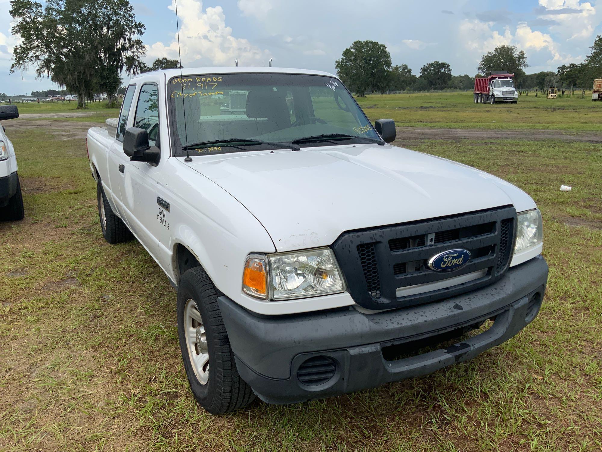 2011 Ford Ranger Extended Cab Pickup Truck