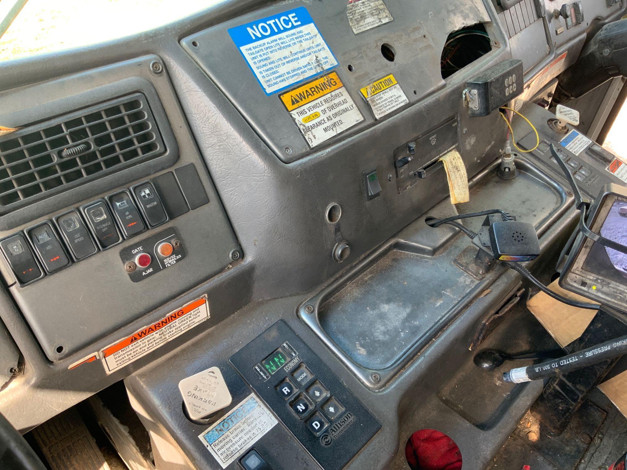 2008 Crane Carrier Co. Loadmaster Rear Packer Garbage Truck