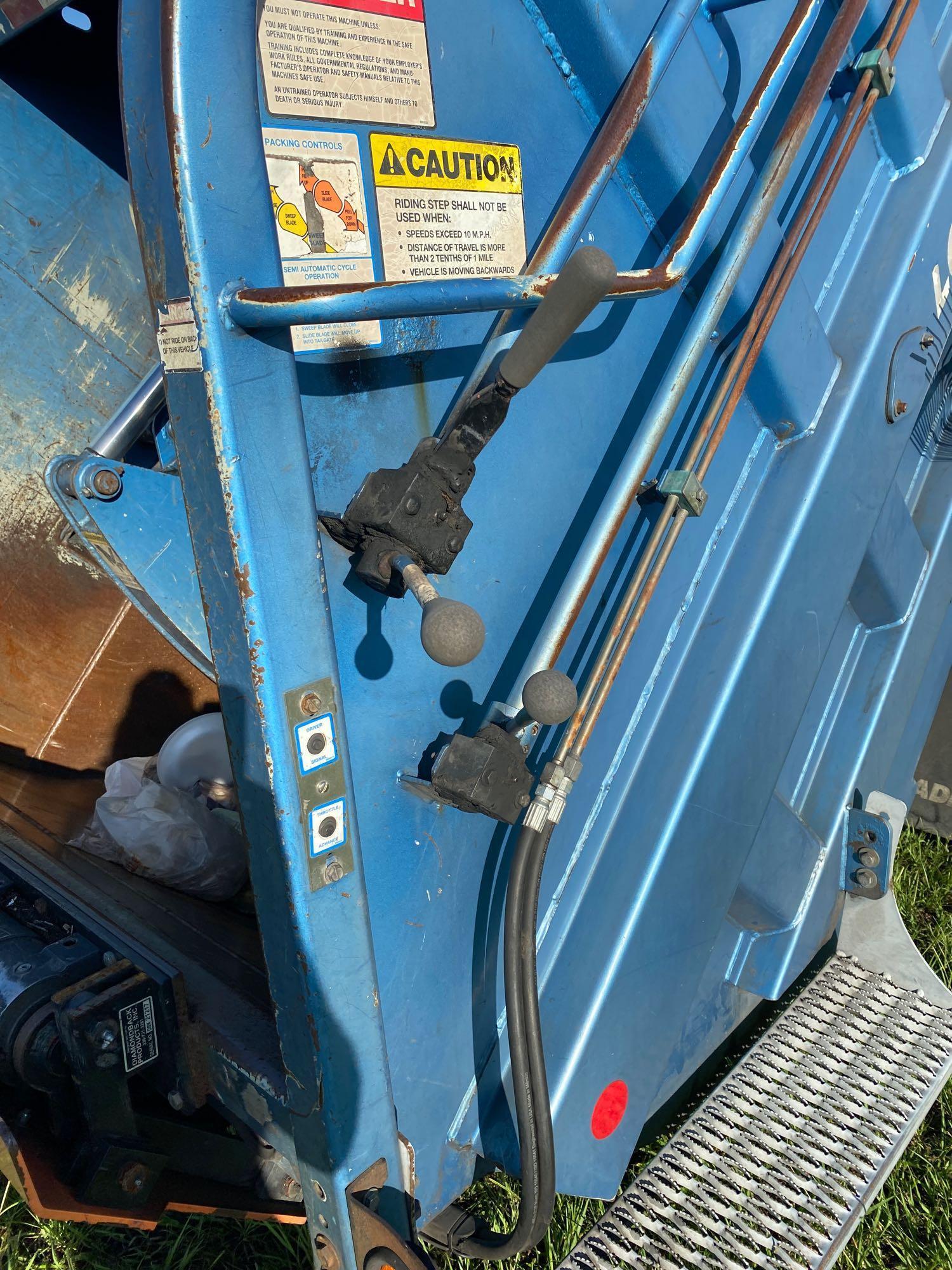 2008 Crane Carrier Co. Loadmaster Rear Packer Garbage Truck