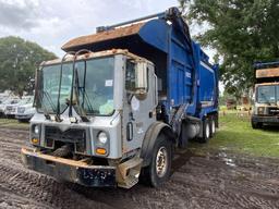 2013 Mack MRU613 40YD EZ-Pack Front Loader Garbage Truck