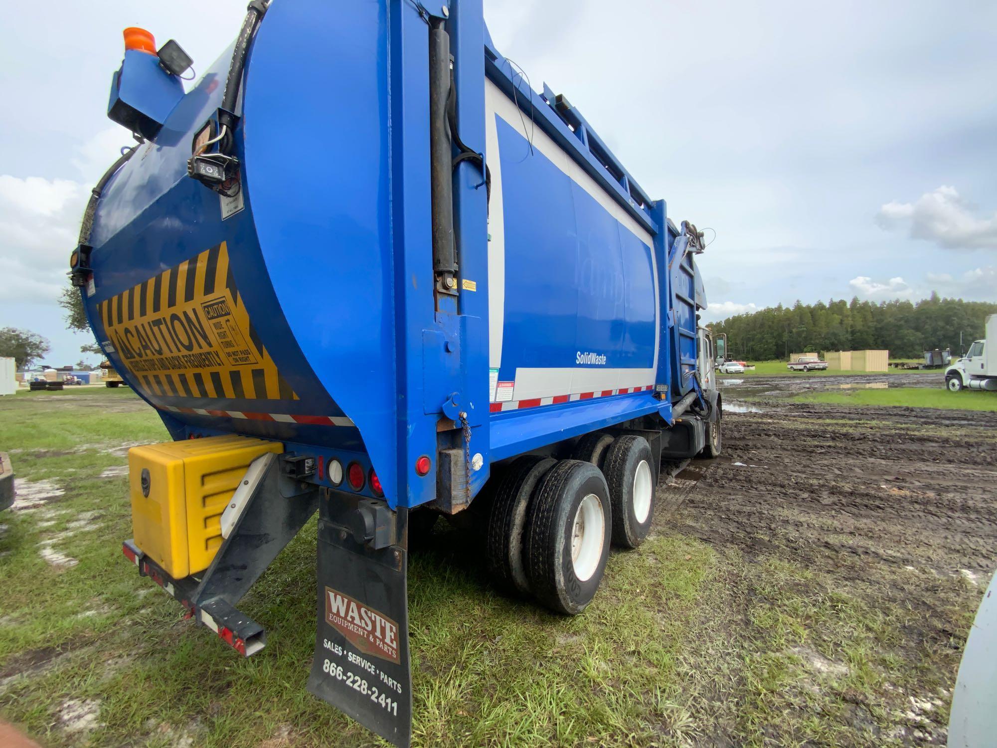 2013 Mack MRU613 40YD EZ-Pack Front Loader Garbage Truck