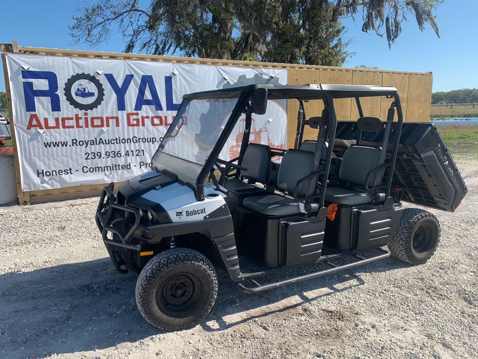 2012 Bobcat 3400SG 4x4 Crew Cab UTV