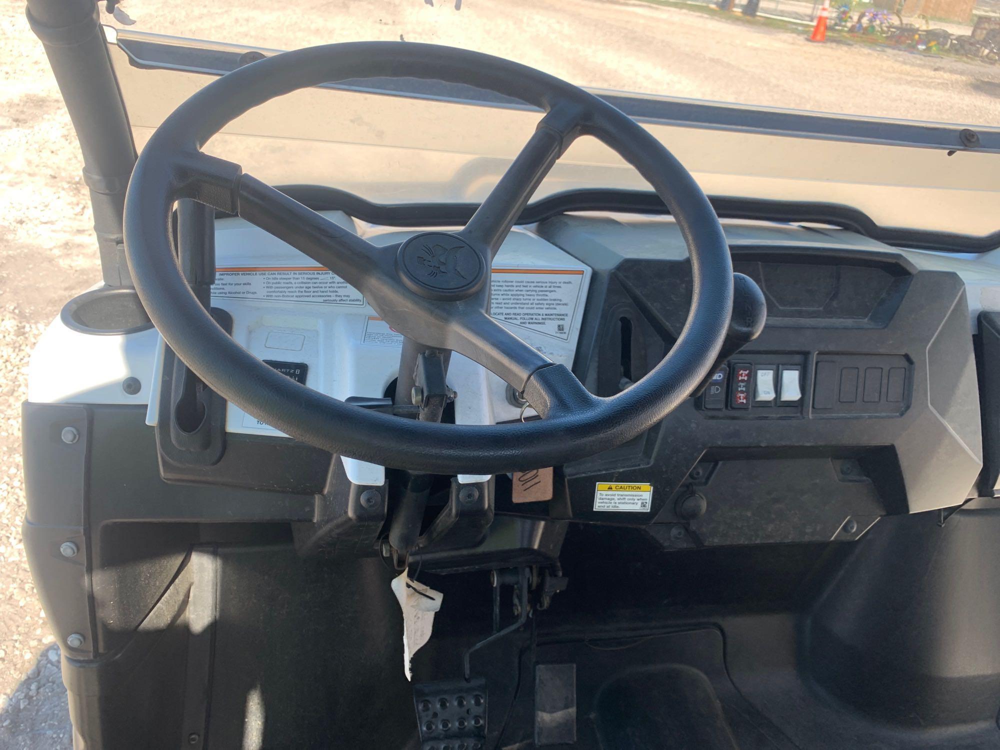 2012 Bobcat 3400SG 4x4 Crew Cab UTV