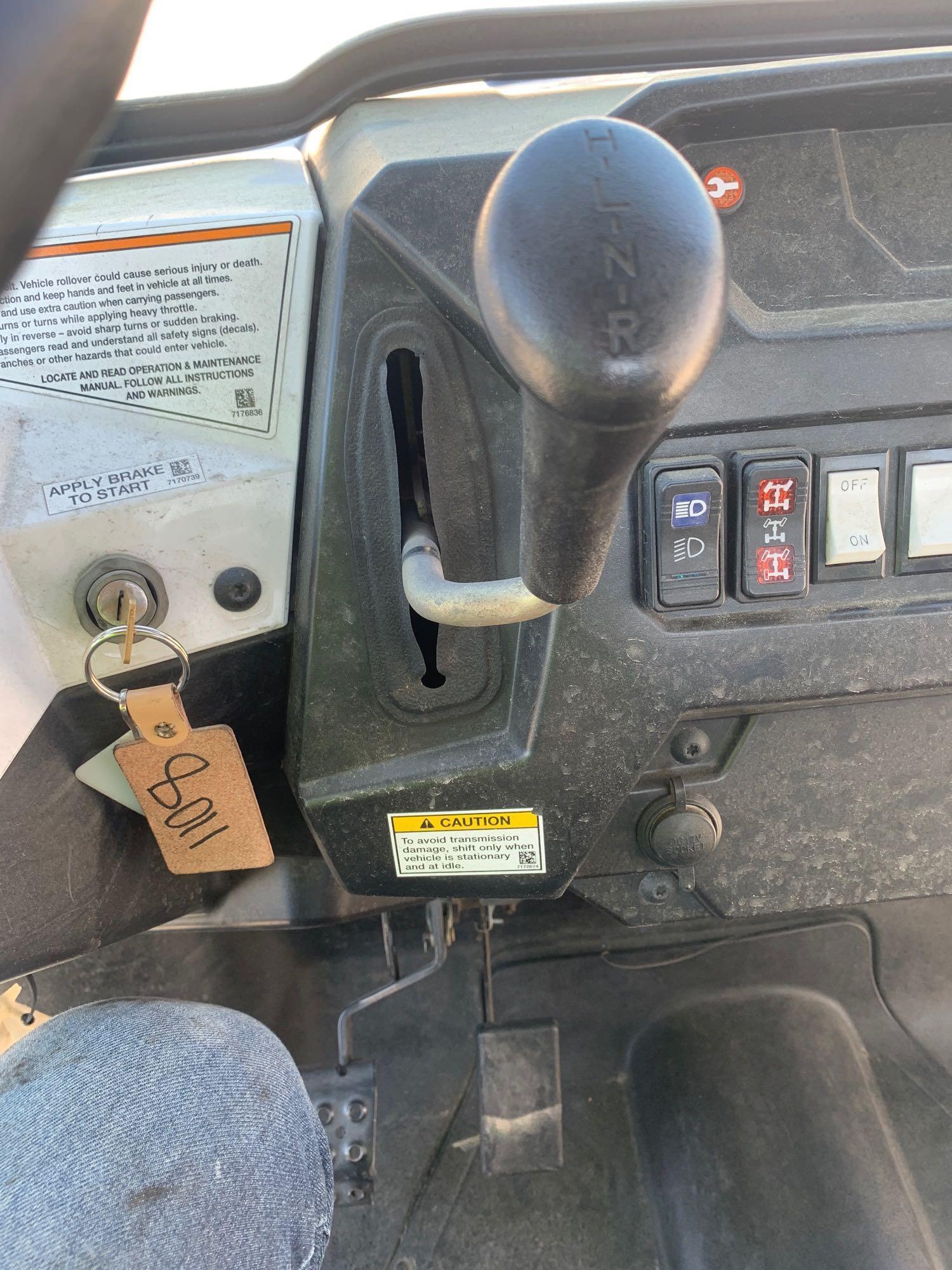 2012 Bobcat 3400SG 4x4 Crew Cab UTV