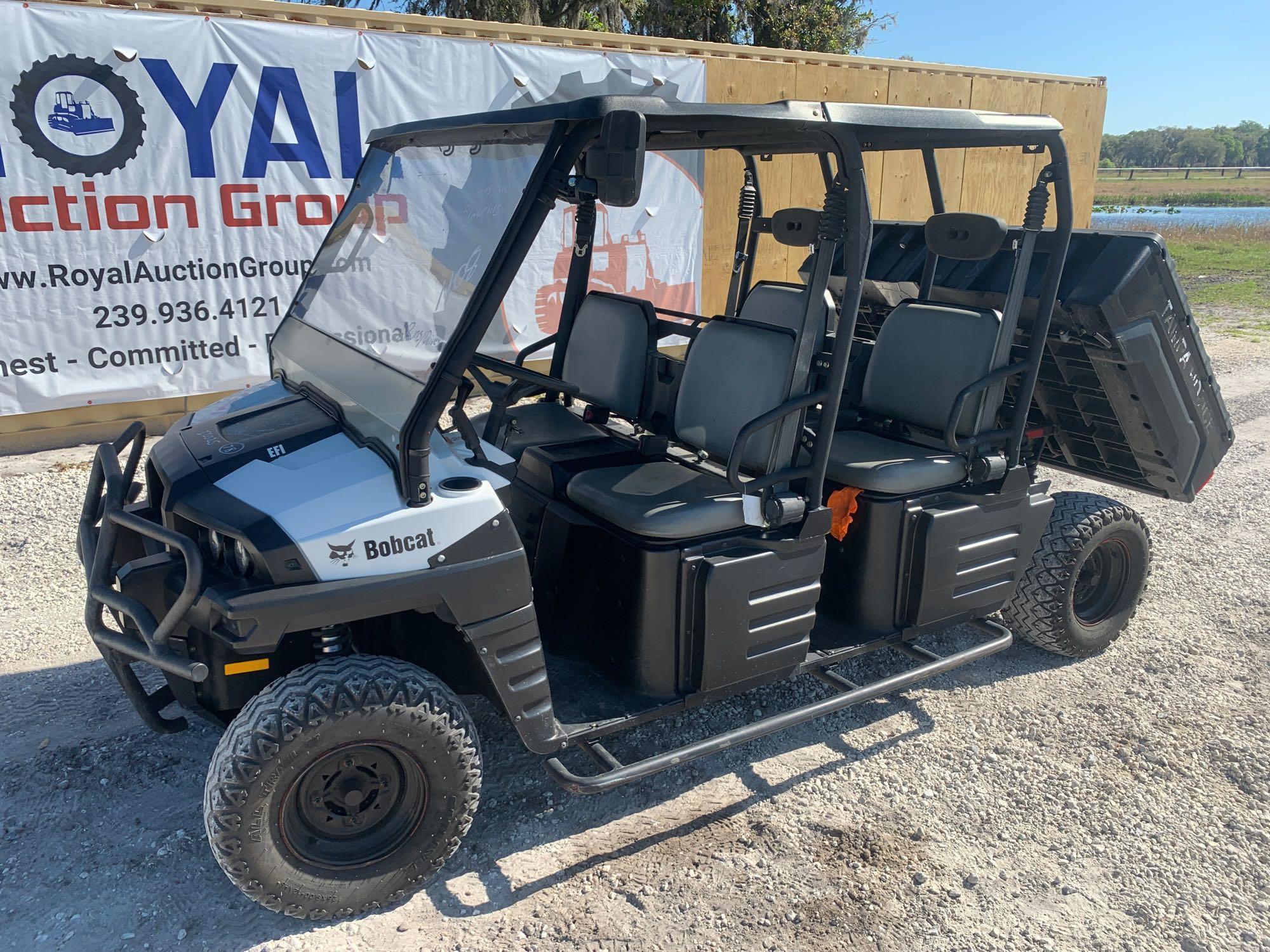 2012 Bobcat 3400SG 4x4 Crew Cab UTV