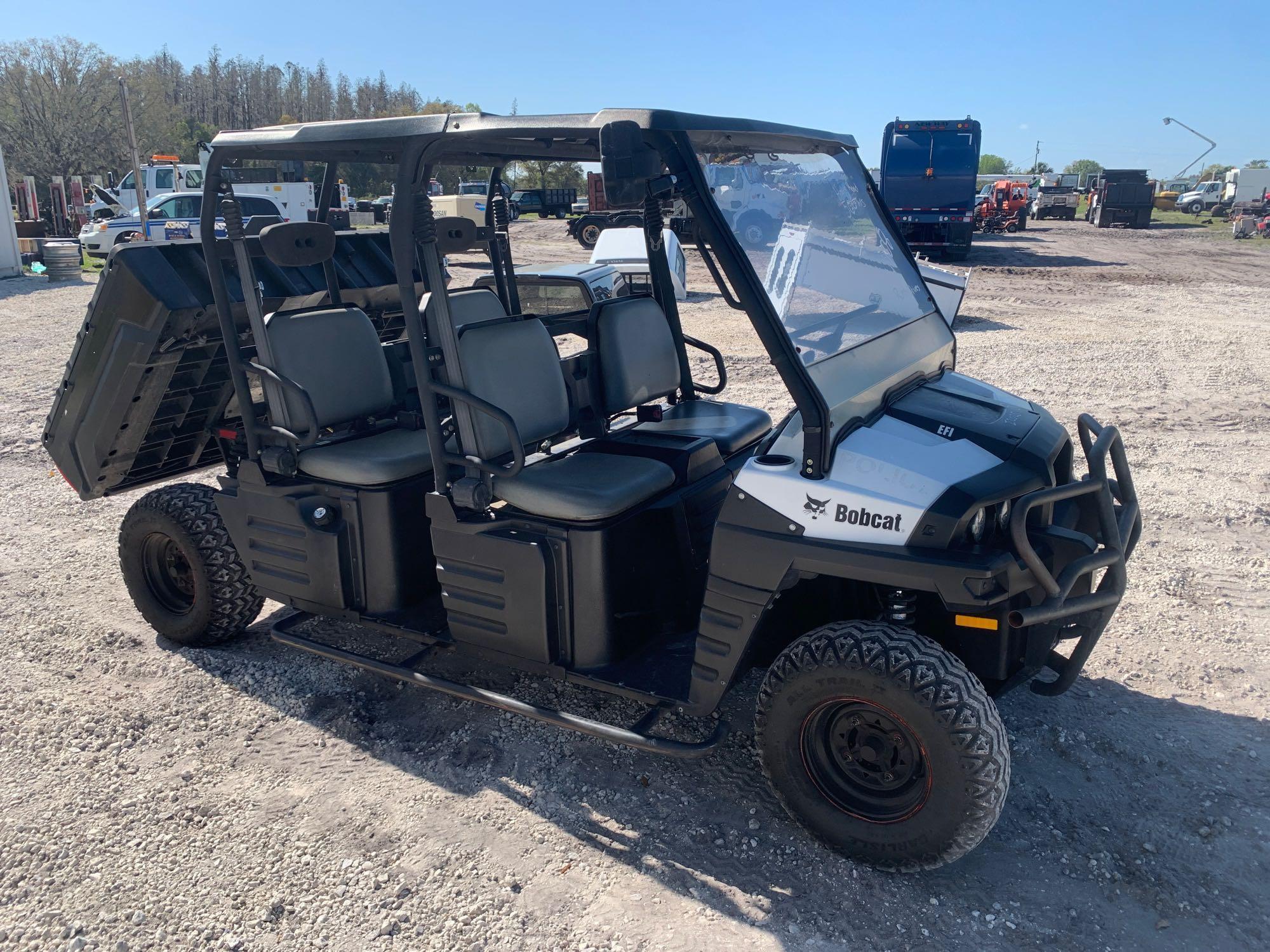 2012 Bobcat 3400SG 4x4 Crew Cab UTV