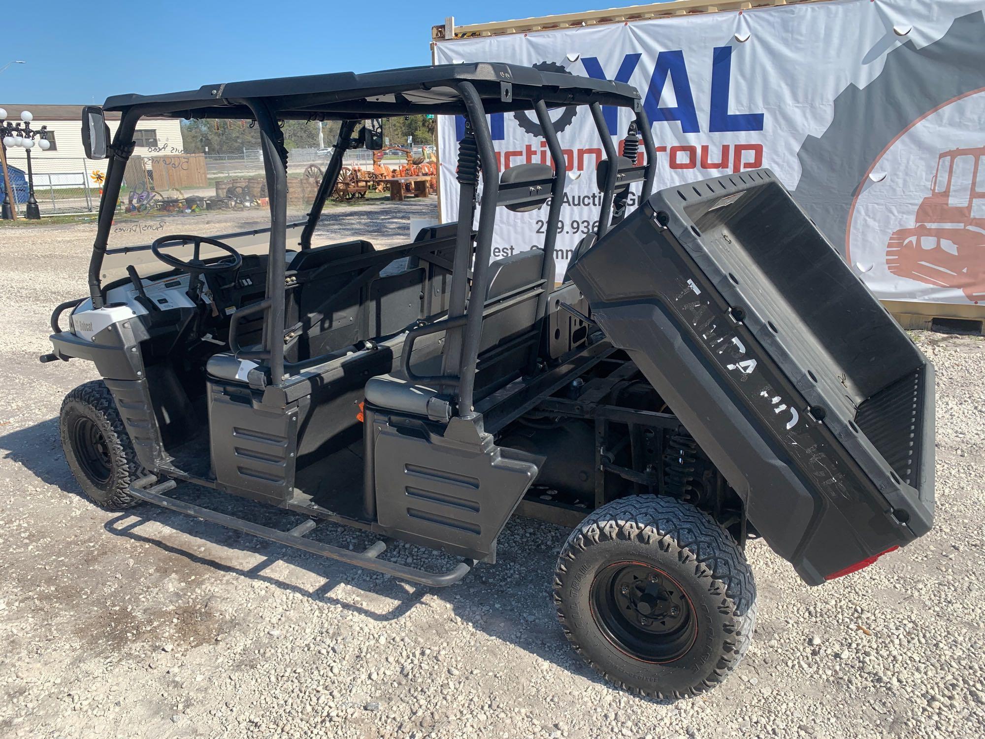 2012 Bobcat 3400SG 4x4 Crew Cab UTV