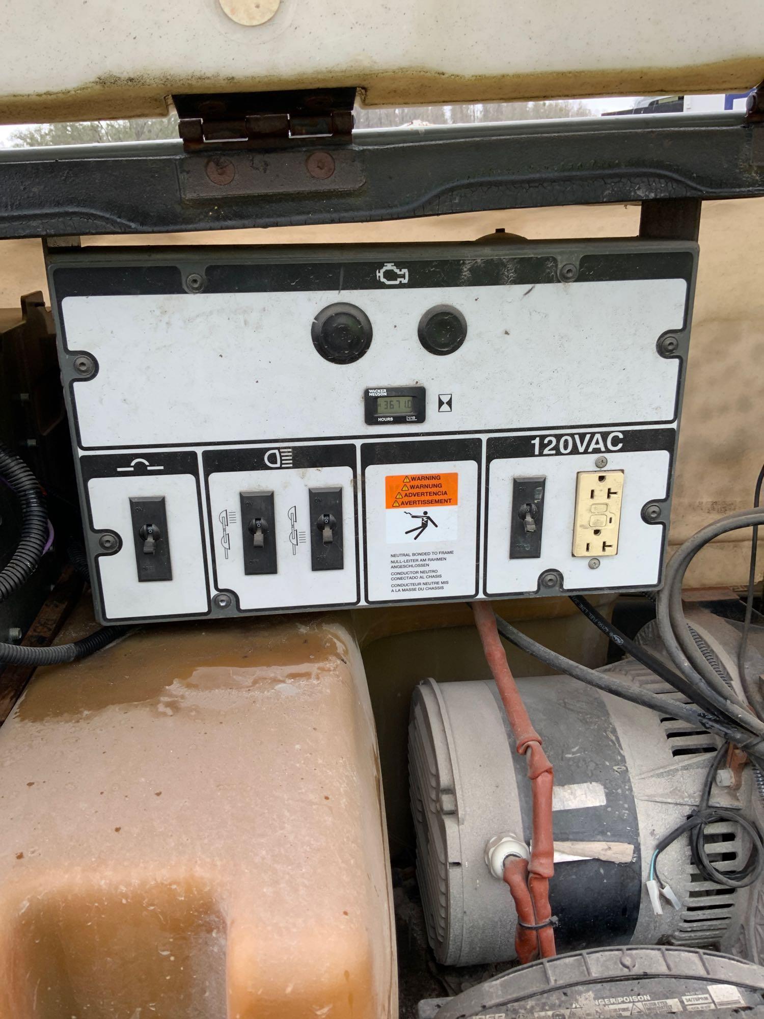 2010 Wacker Neuson LTN6 Light Tower Generator