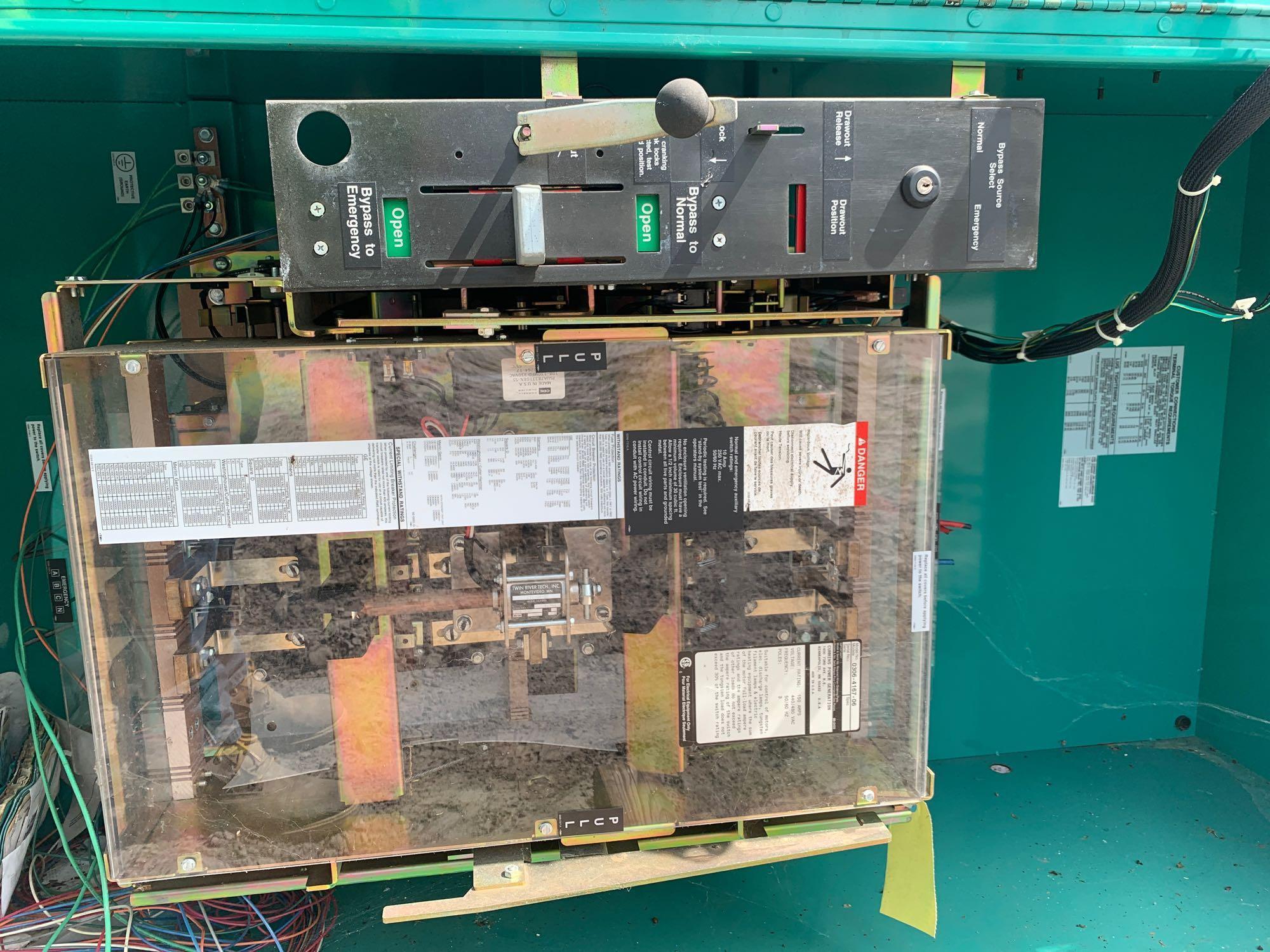 150 Amp Cummins Generator Transfer Switch