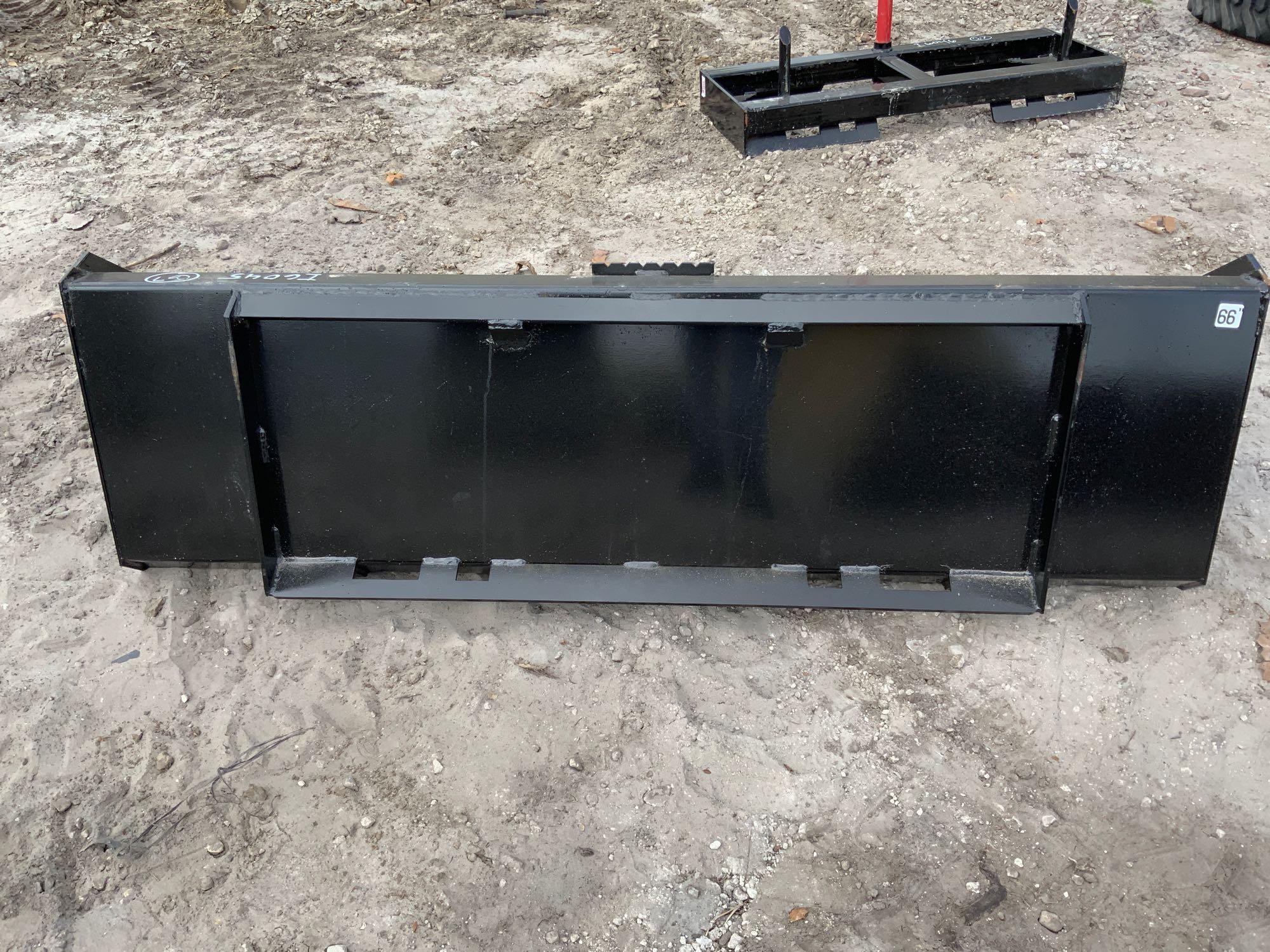 Unused 66in Skid Steer GP Bucket