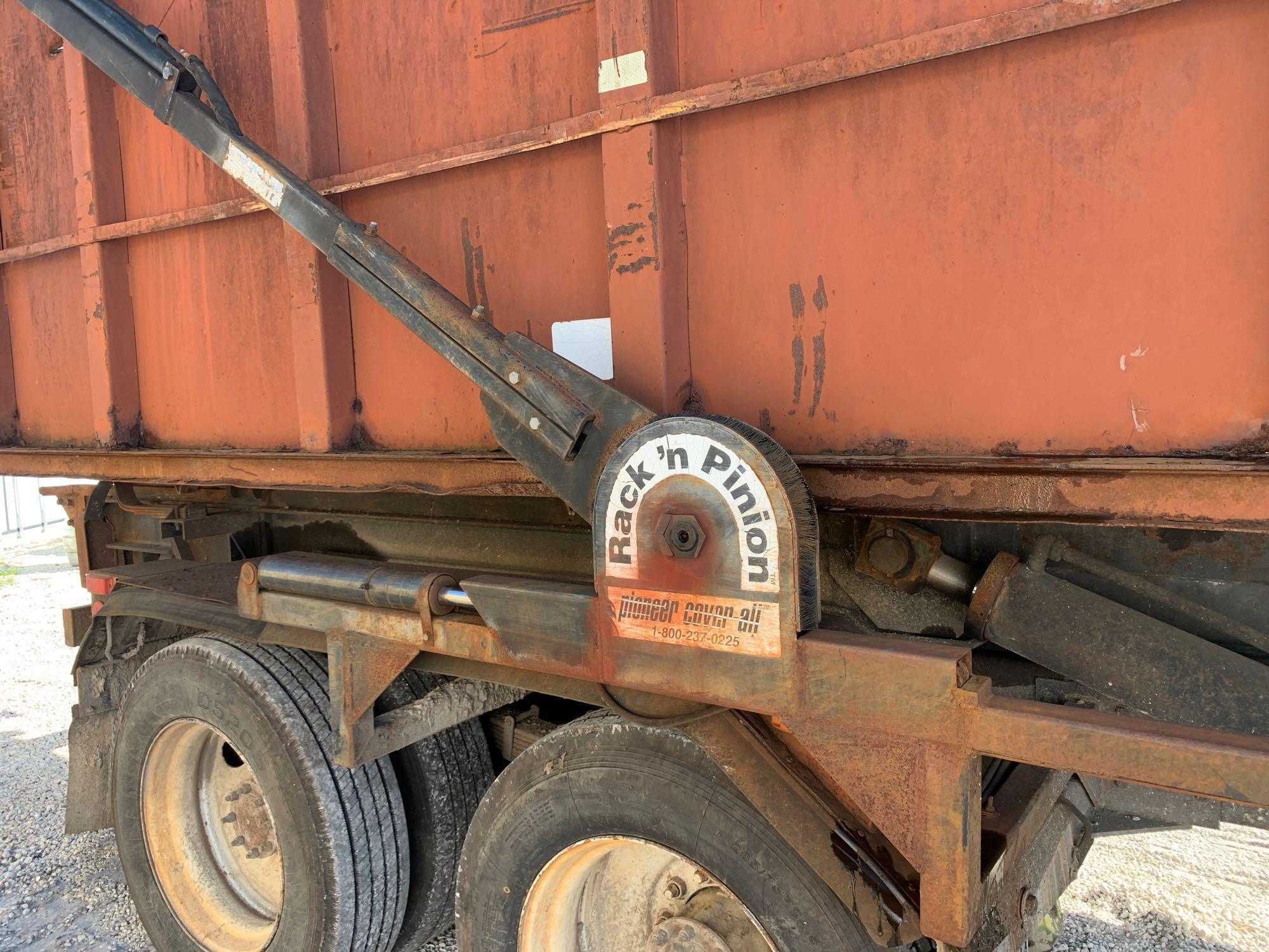 1991 Kenworth T800 T/A Rolloff Truck with Dumpster