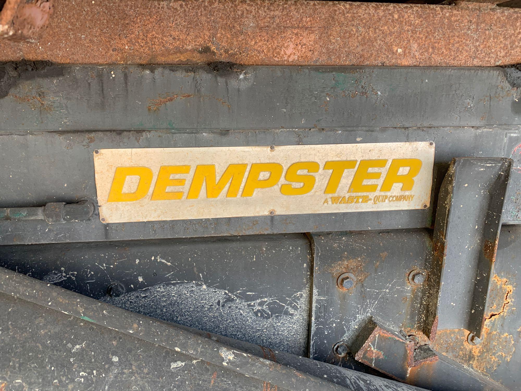 1991 Kenworth T800 T/A Rolloff Truck with Dumpster
