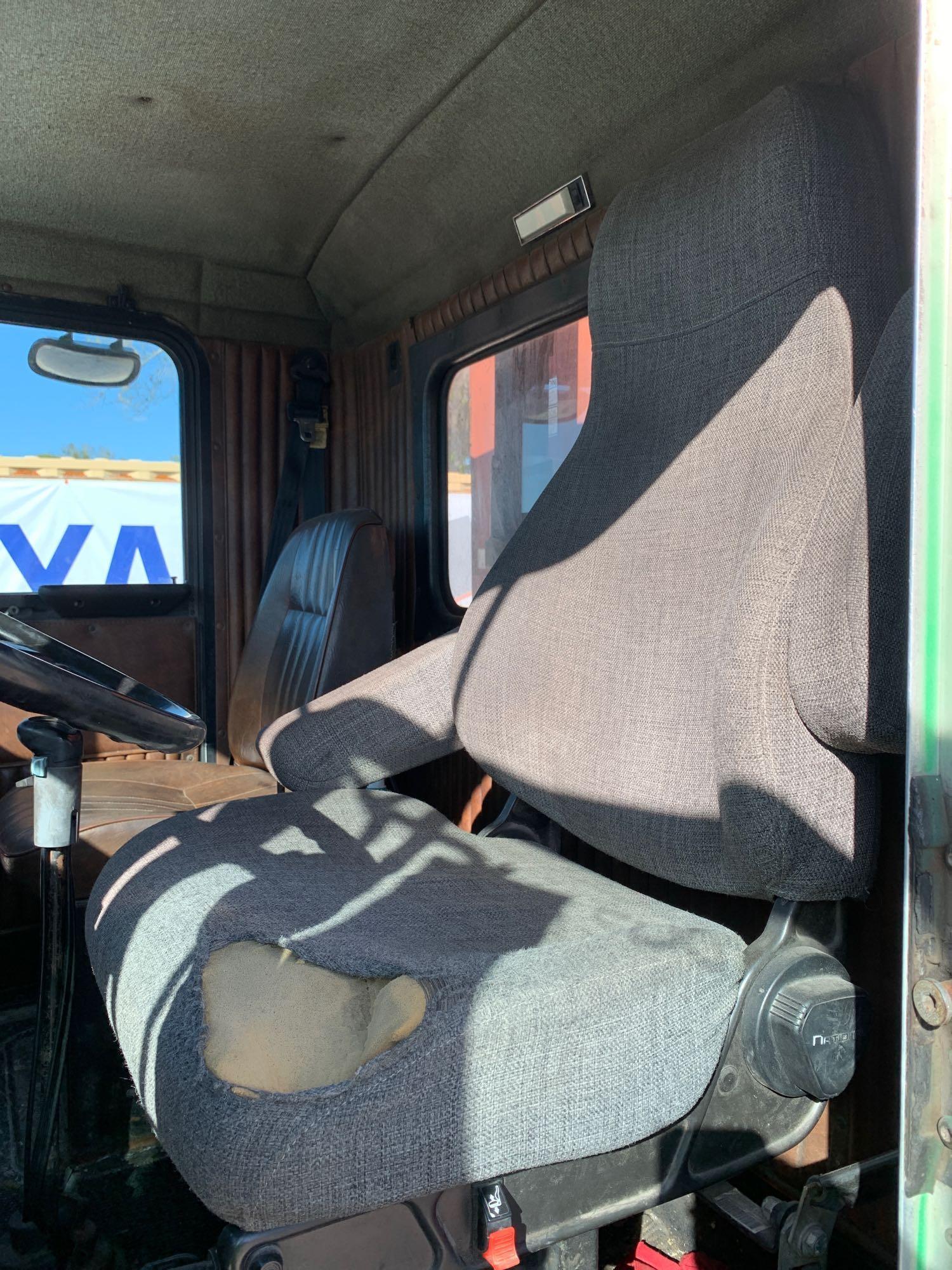 1991 Kenworth T800 T/A Rolloff Truck with Dumpster