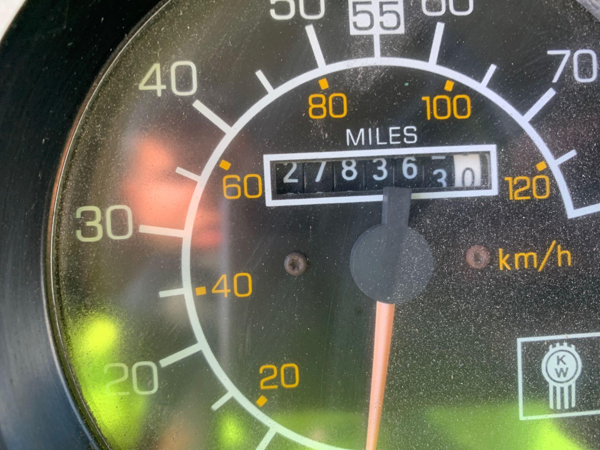 1991 Kenworth T800 T/A Rolloff Truck with Dumpster