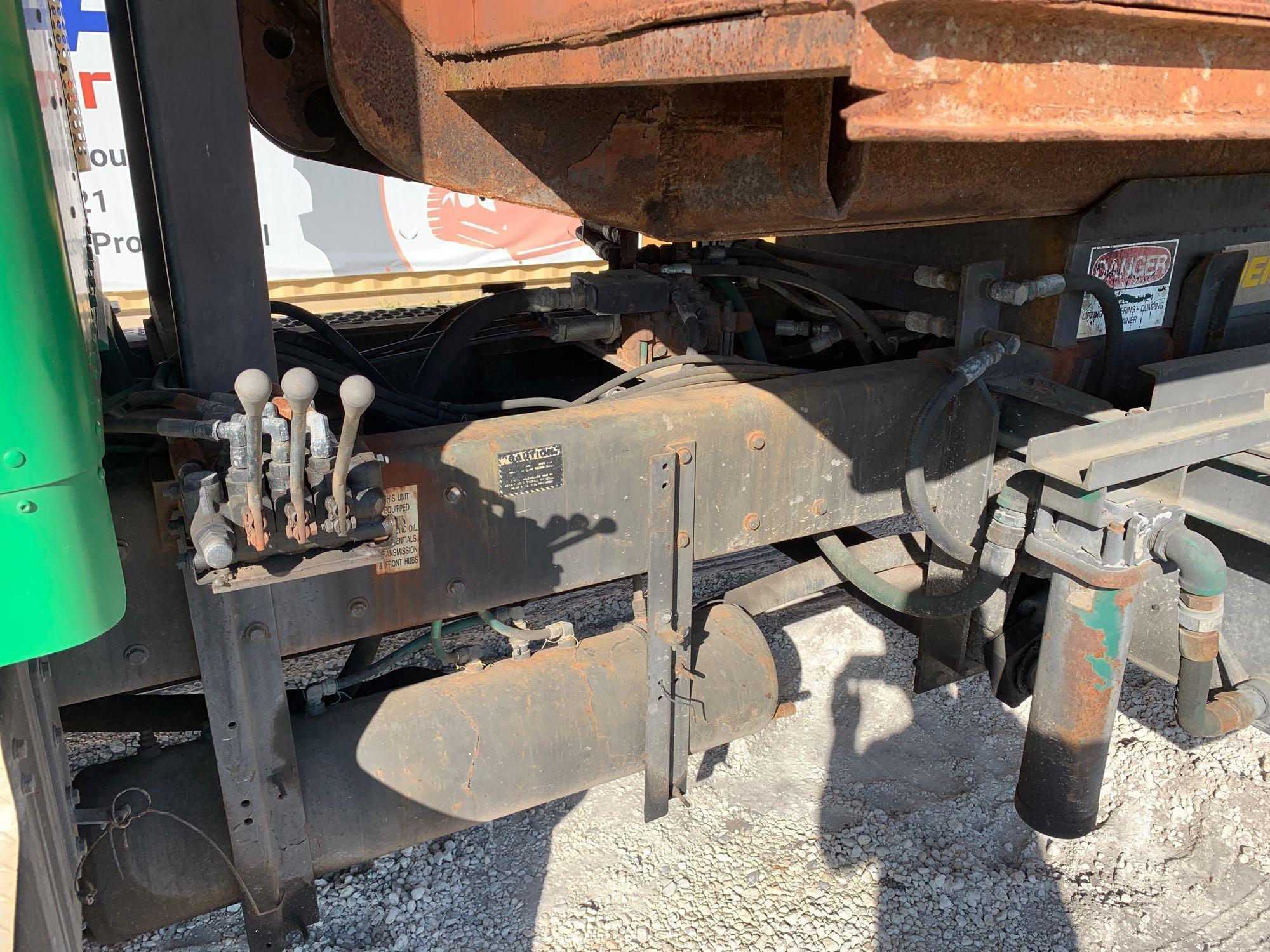 1991 Kenworth T800 T/A Rolloff Truck with Dumpster