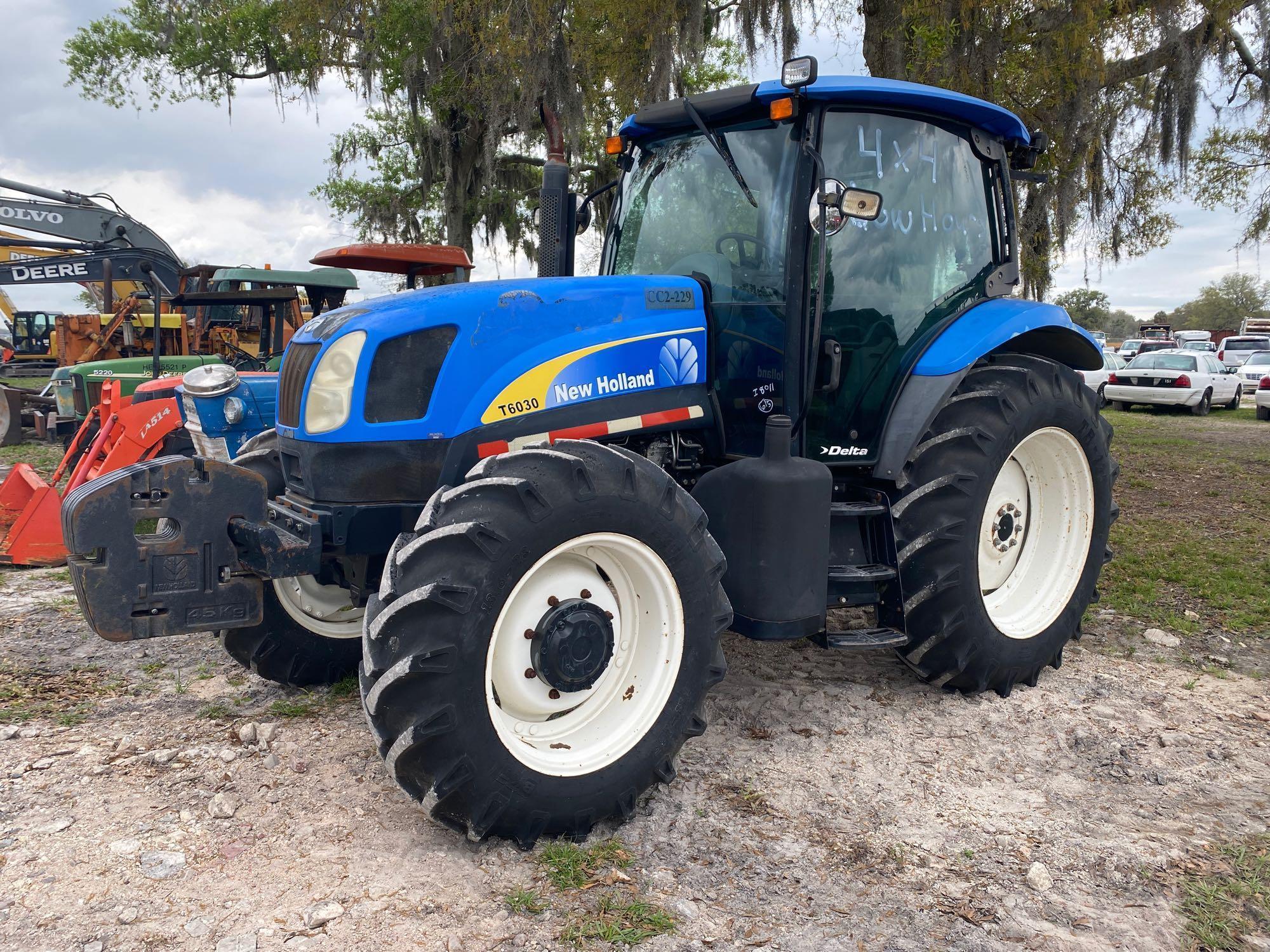 2007 New Holland T6030 4x4 120hp Tractor