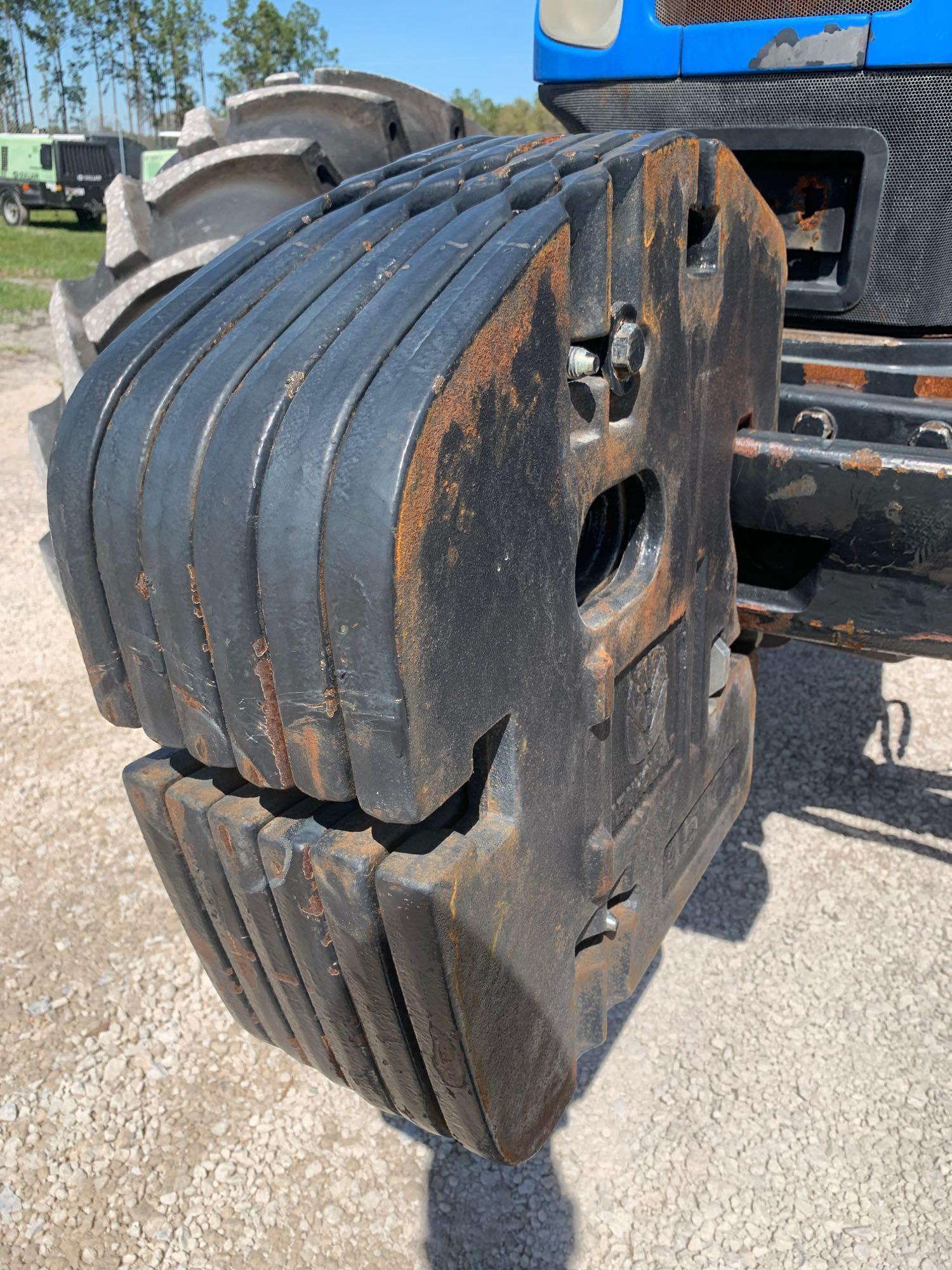 2007 New Holland T6030 4x4 120hp Tractor