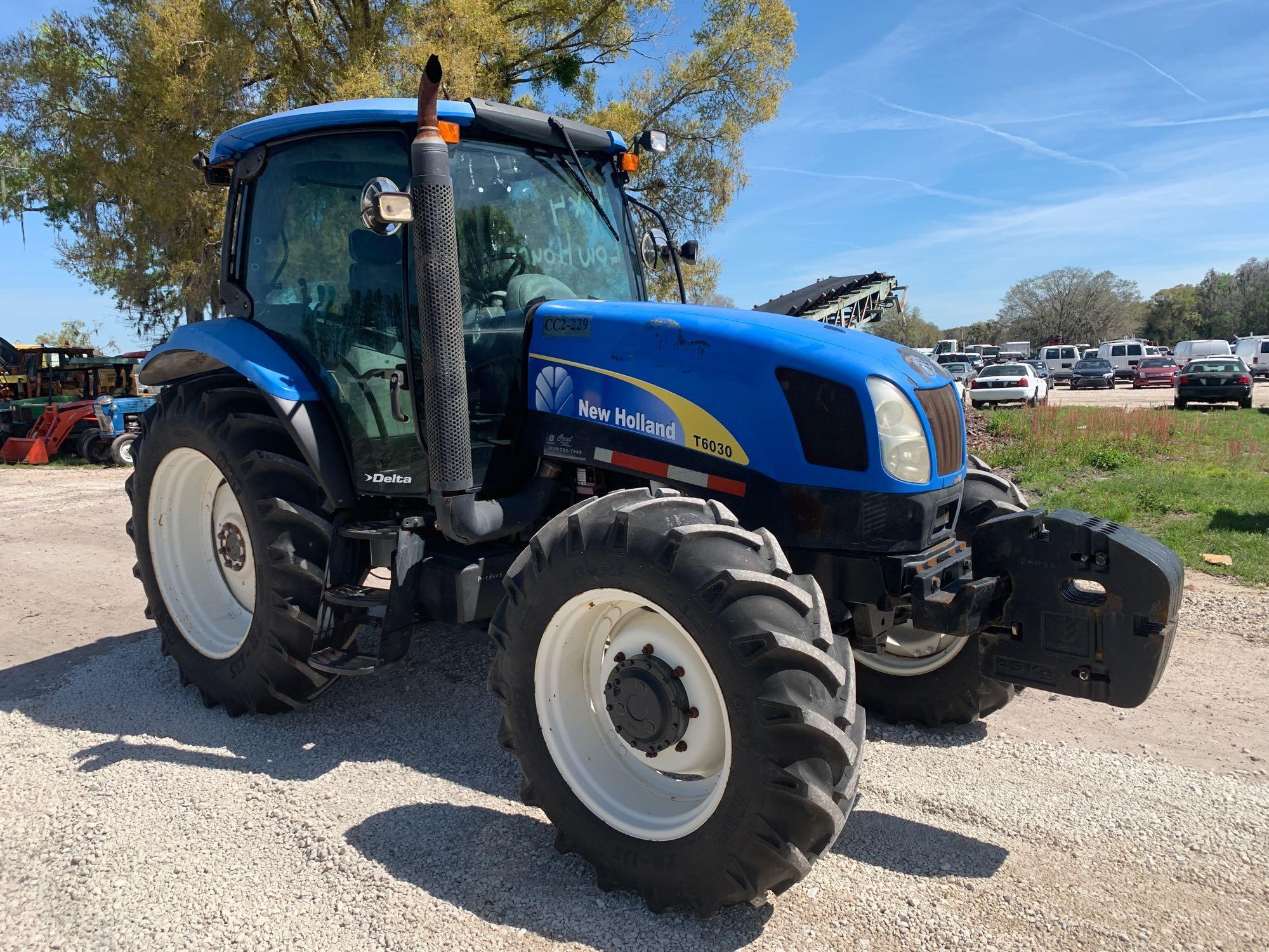 2007 New Holland T6030 4x4 120hp Tractor