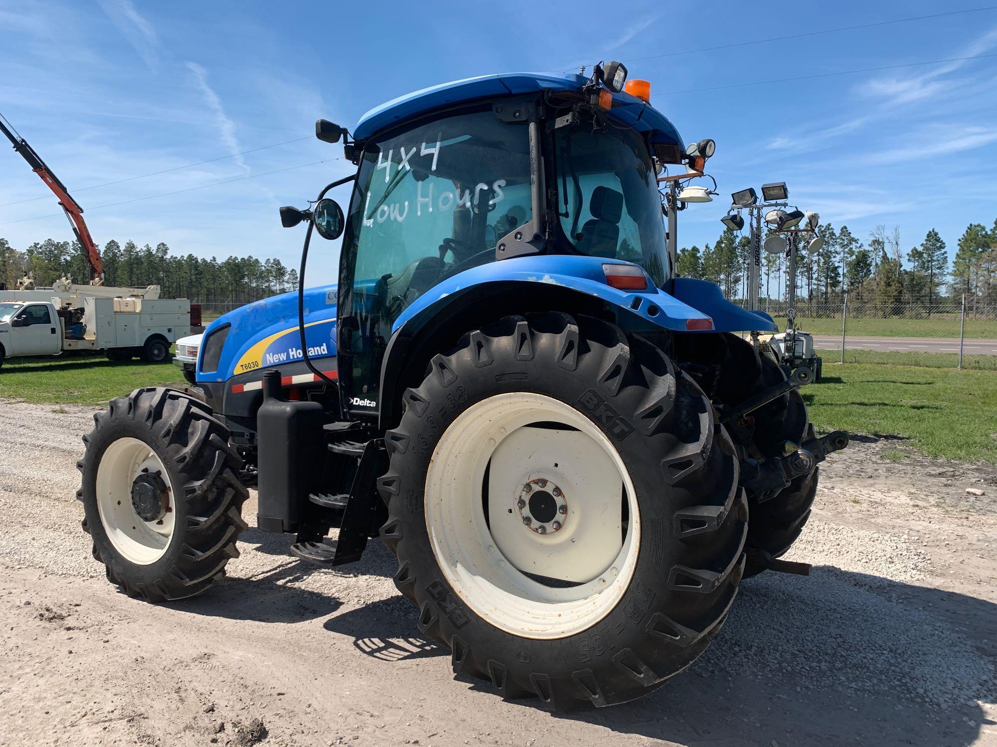 2007 New Holland T6030 4x4 120hp Tractor