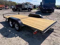 Tandem Axle Flatbed Utility Trailer