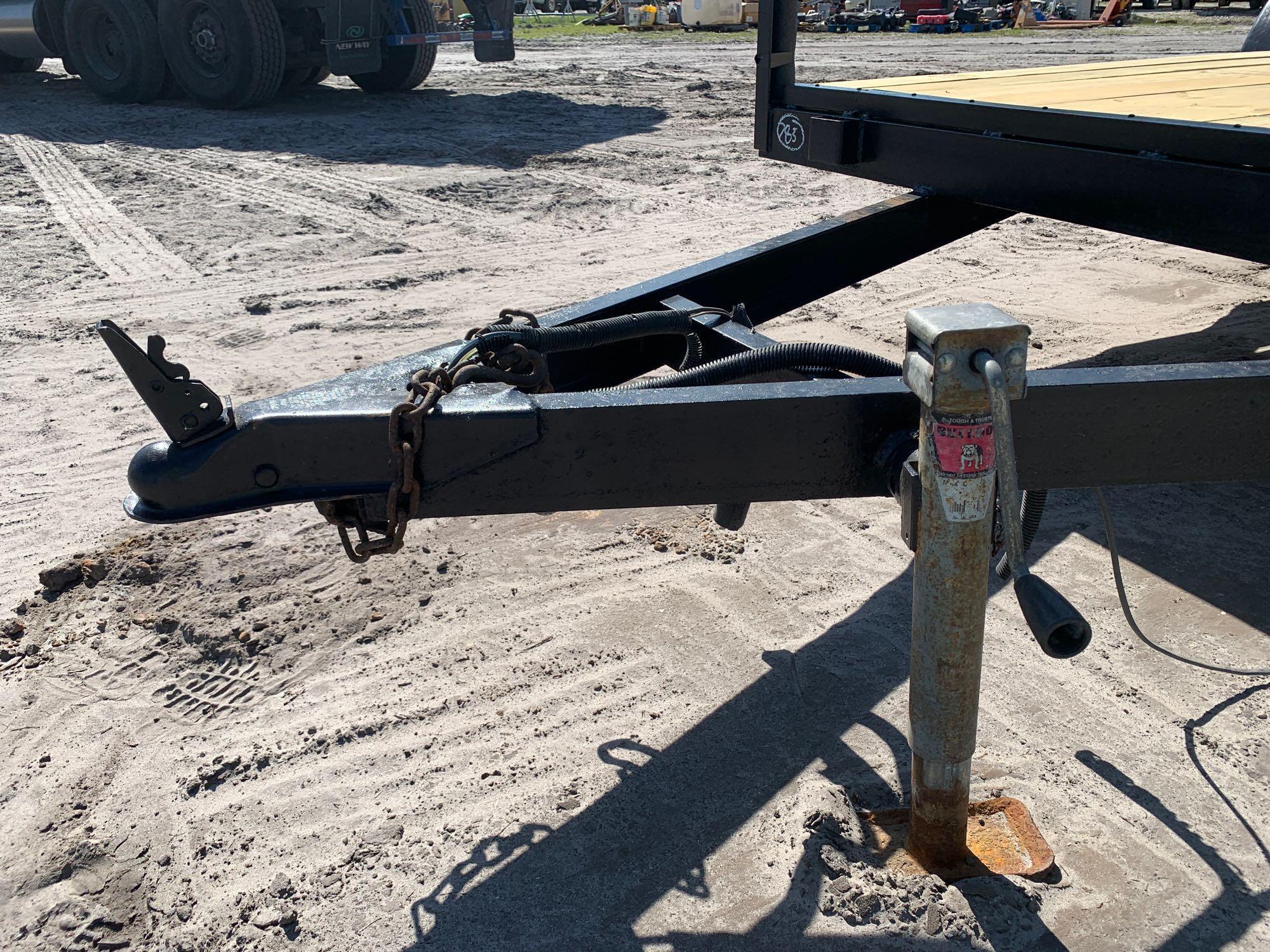 Tandem Axle Flatbed Utility Trailer