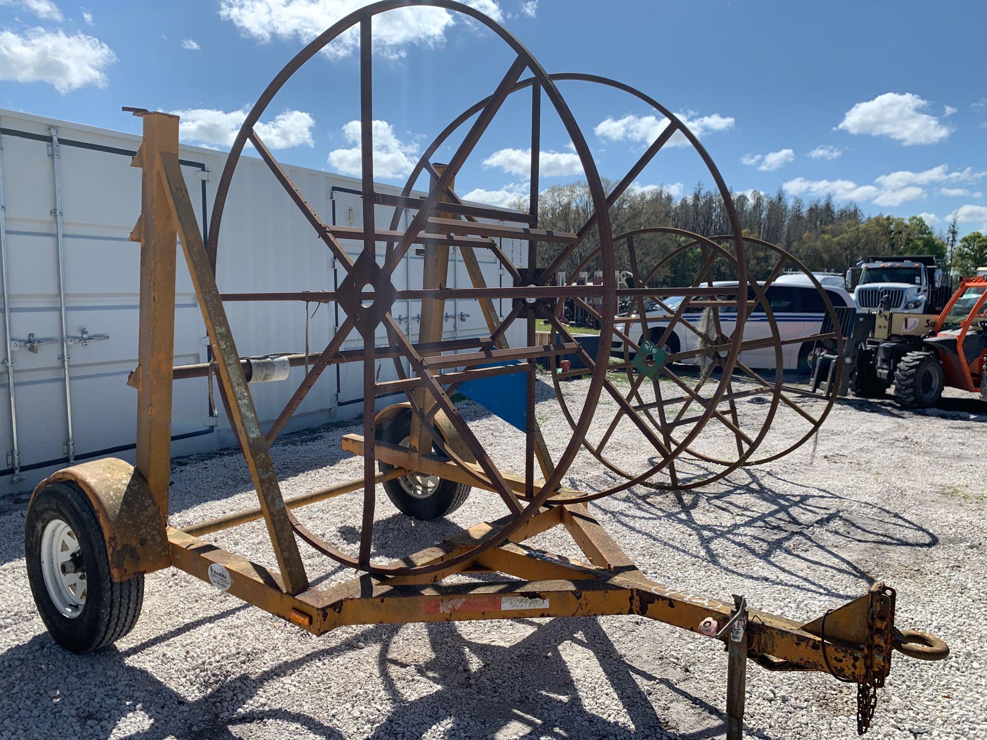 Dura-Line Reel Trailer with Extra Reel