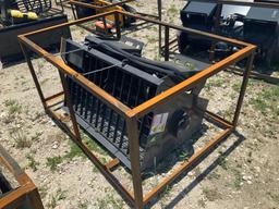 Unused 2021 Wolverine Skid Steer Concrete Mixer