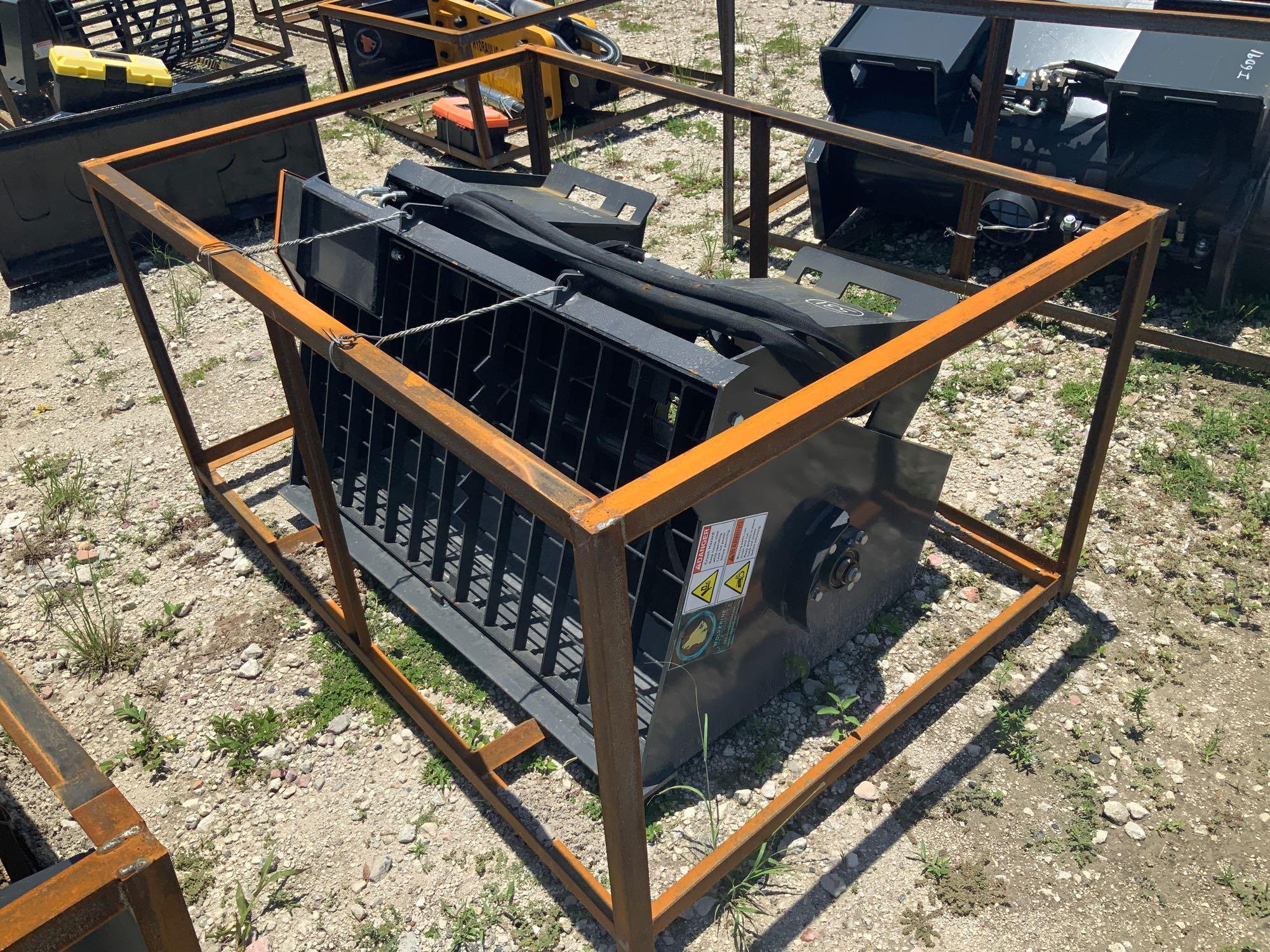 Unused 2021 Wolverine Skid Steer Concrete Mixer