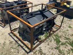 Unused 2021 Wolverine Skid Steer Concrete Mixer