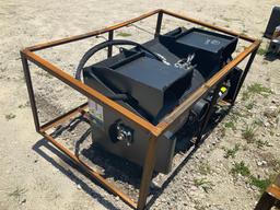 Unused 2021 Wolverine Skid Steer Concrete Mixer