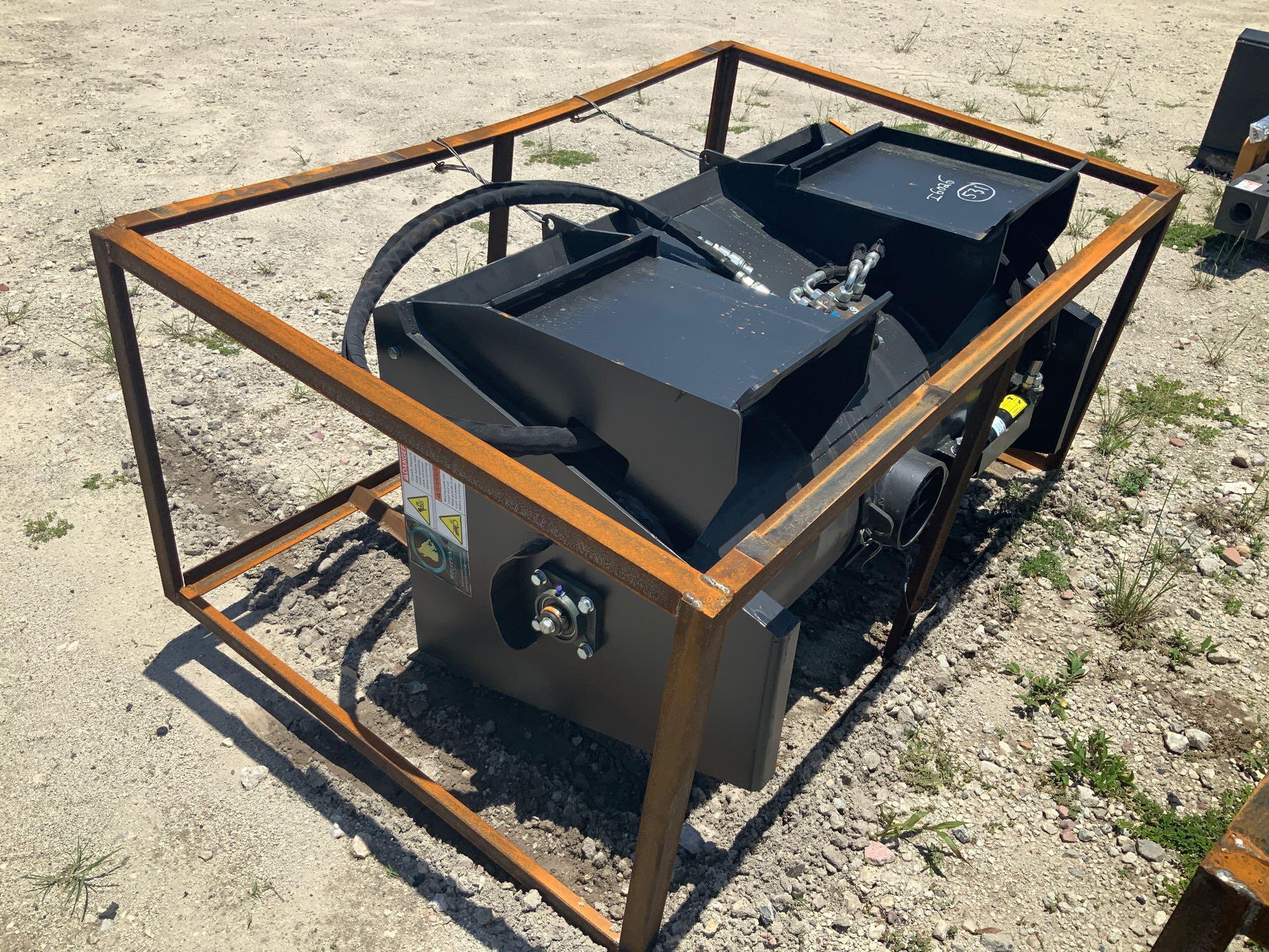 Unused 2021 Wolverine Skid Steer Concrete Mixer