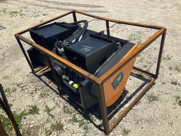 Unused 2021 Wolverine Skid Steer Concrete Mixer