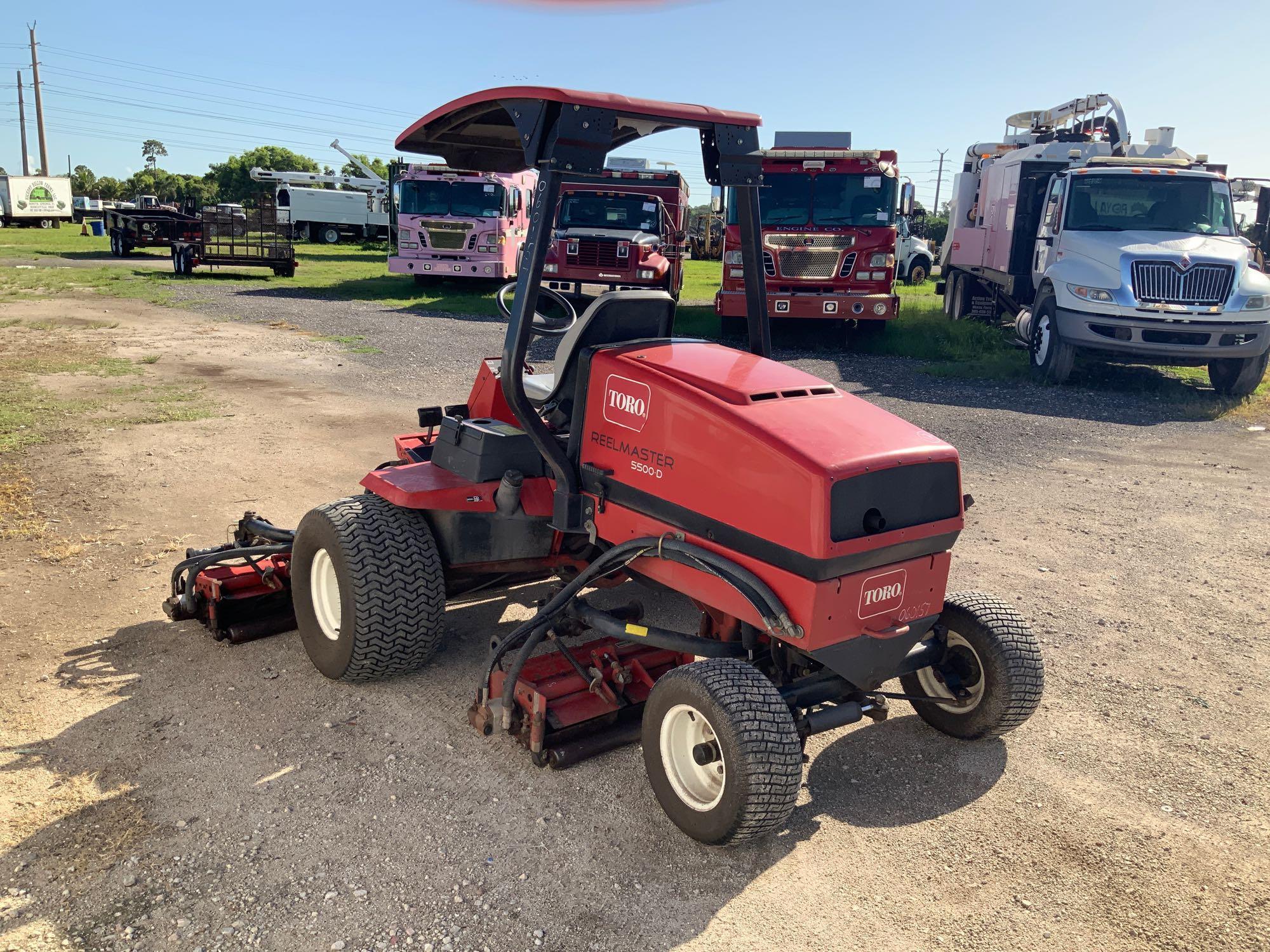 2006 Toro Reelmaster 5500D 5 Reel Mower