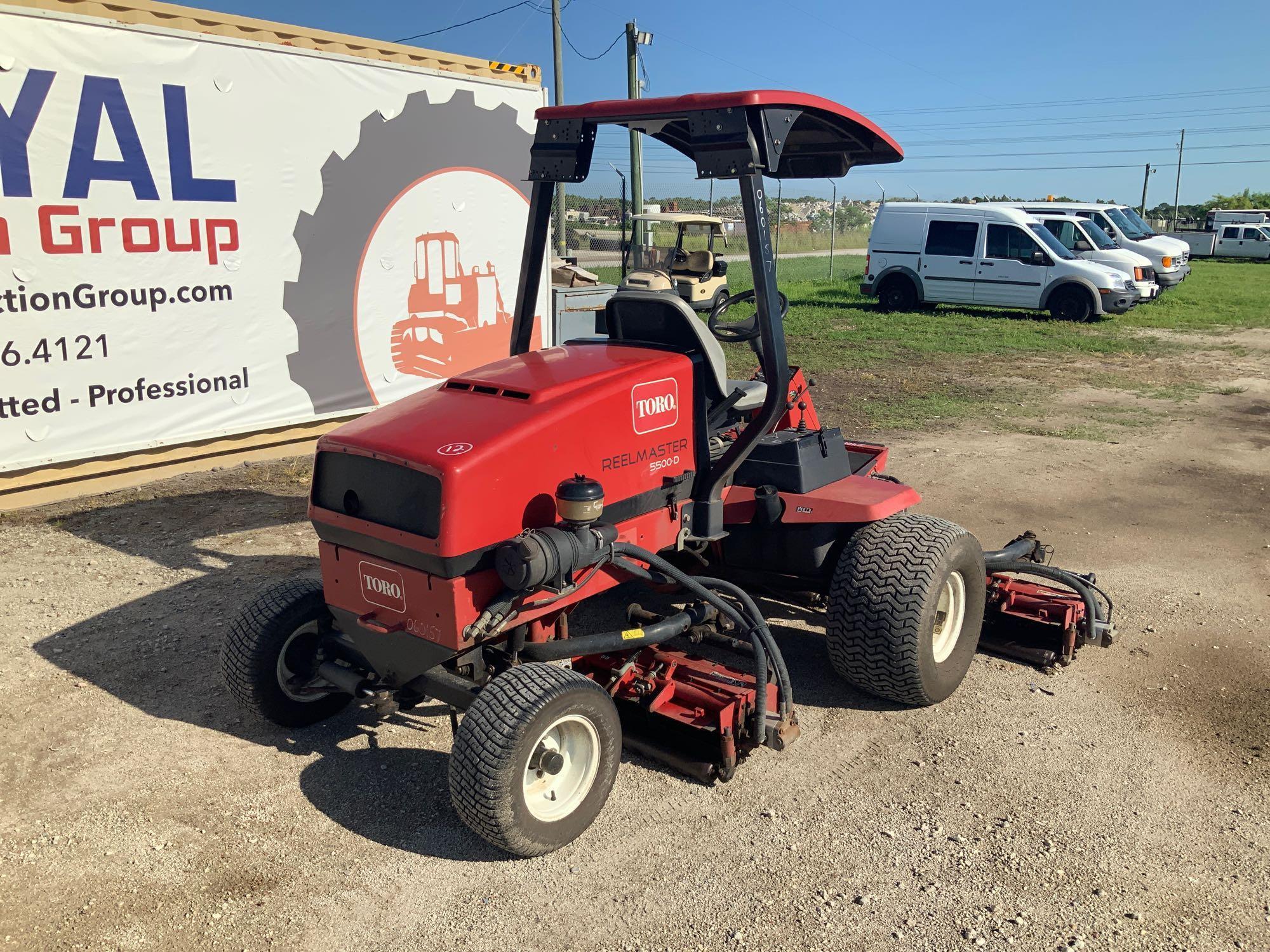 2006 Toro Reelmaster 5500D 5 Reel Mower