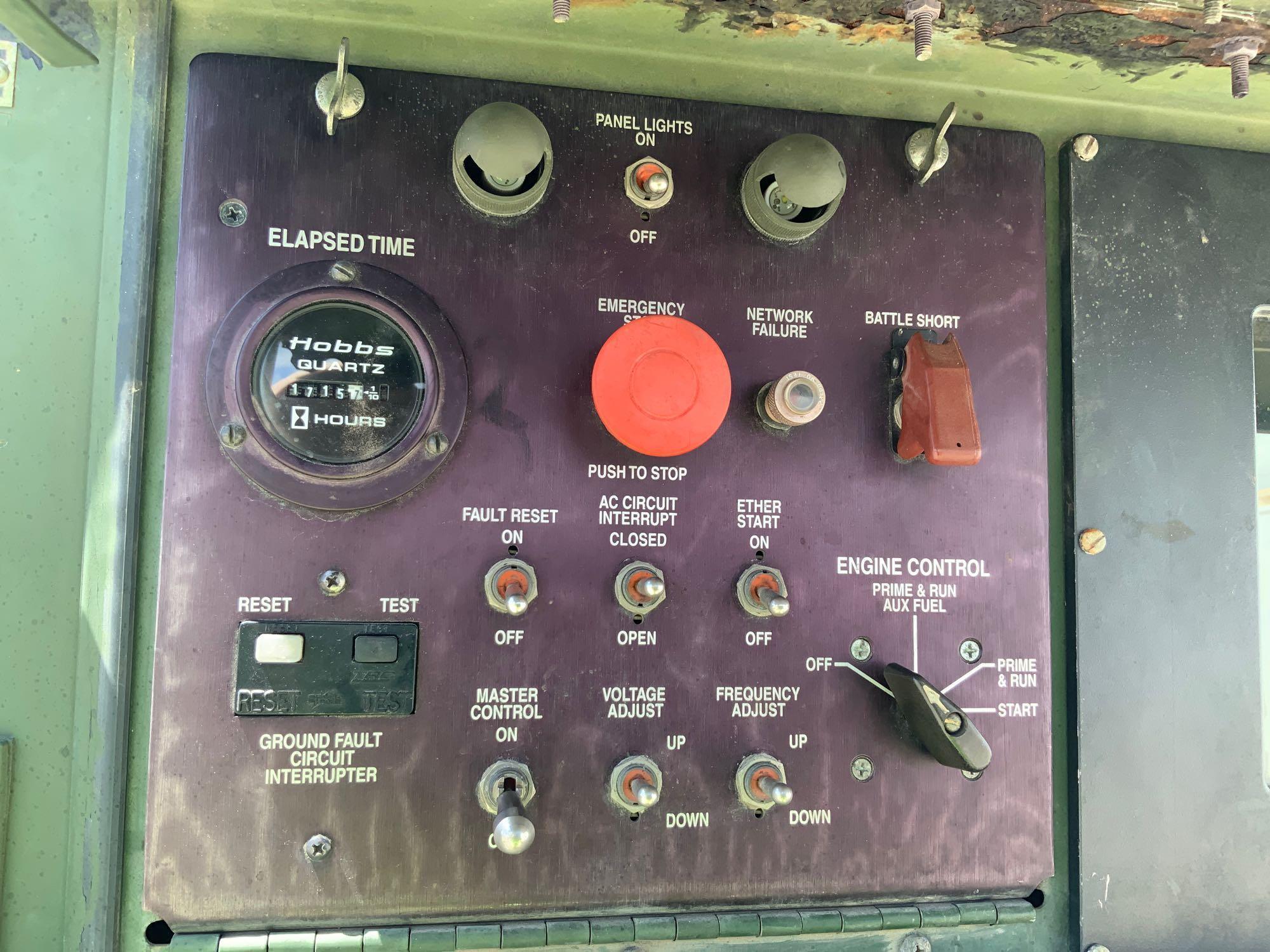 2006 MEP-805B 30KW Military Towable Diesel Generator