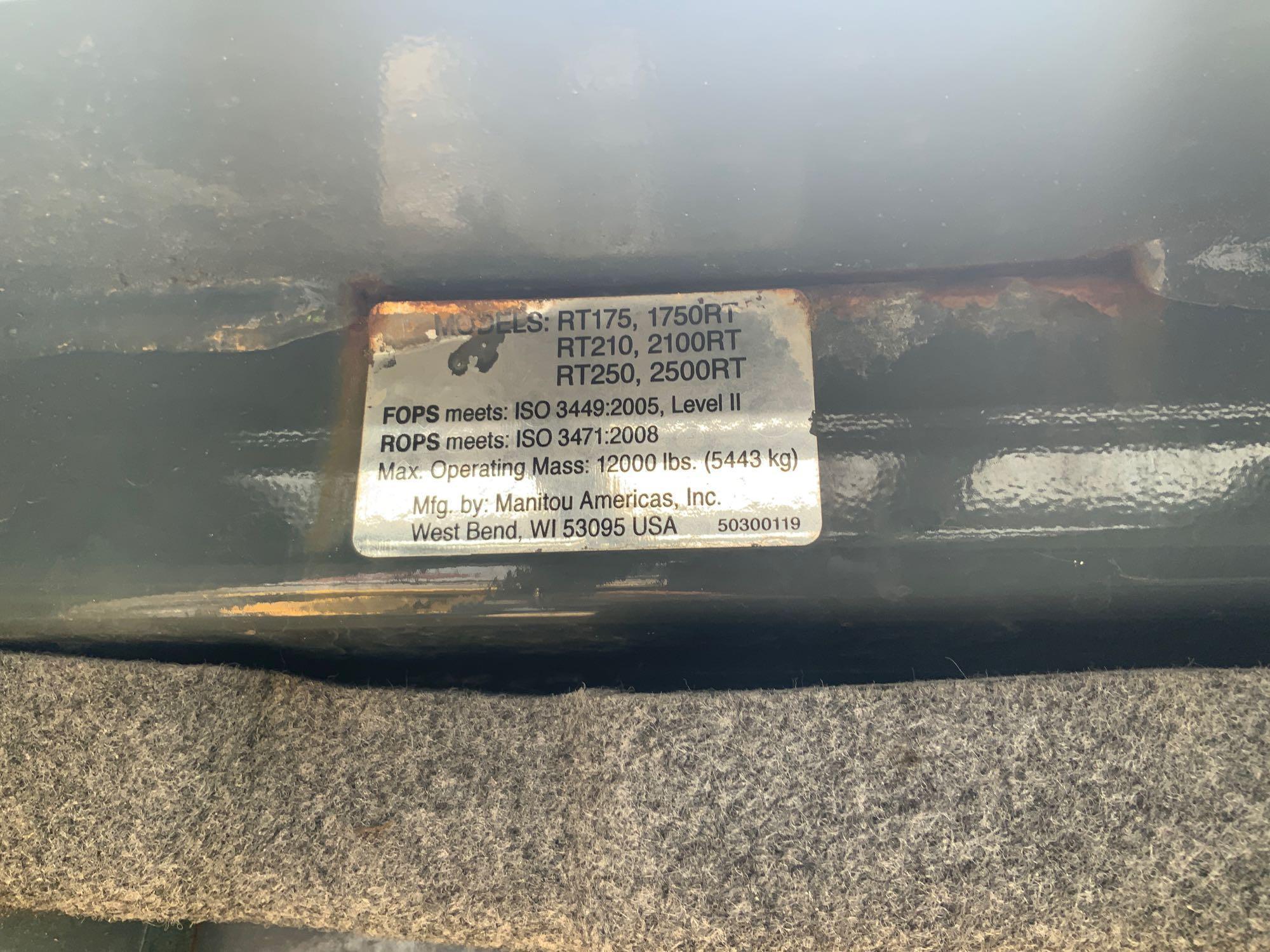 2016 GEHL RT175 Compact Track Loader Skid Steer