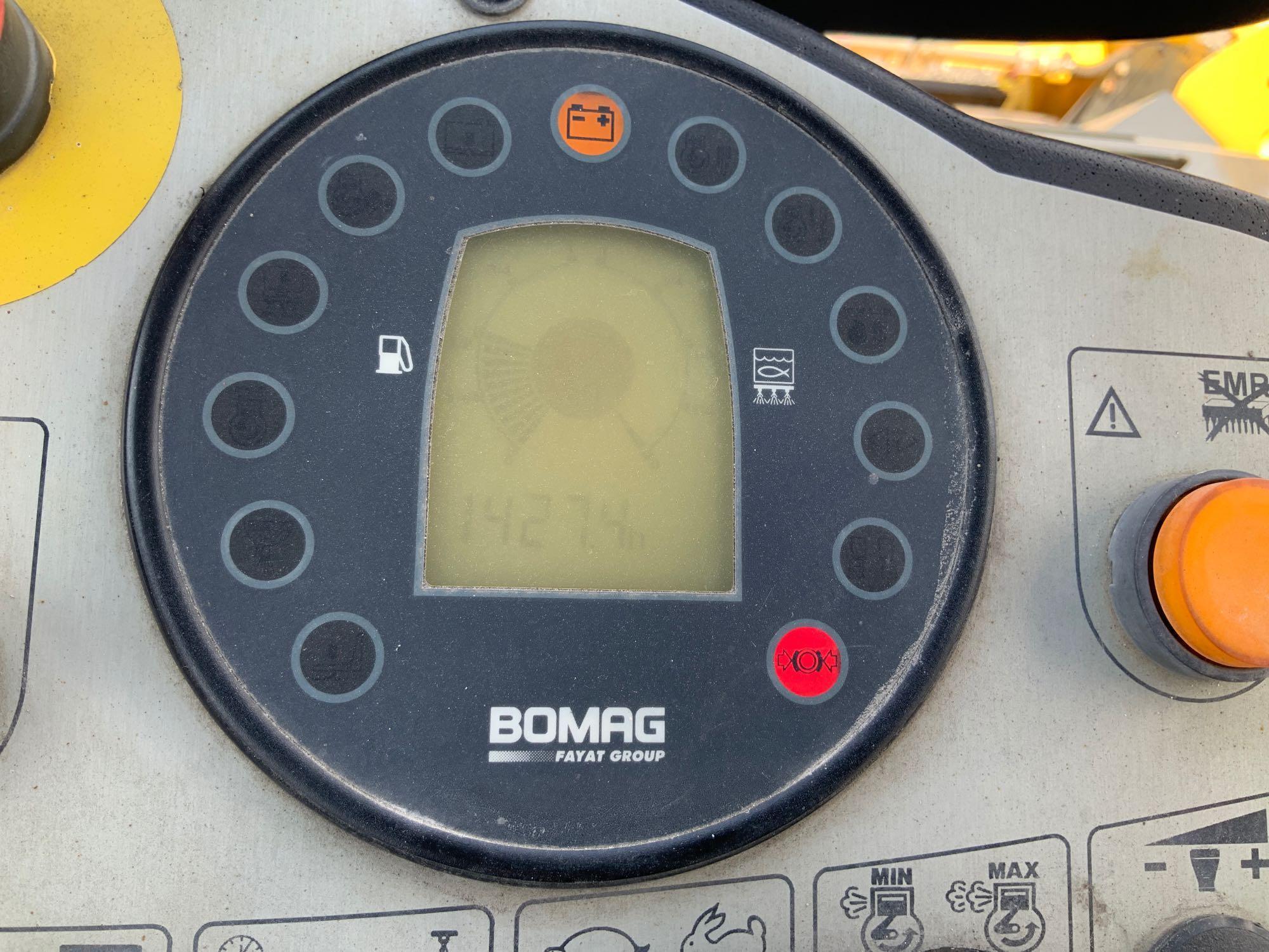 2014 Bomag BW 190 AD-4 Tandem Drum Vibratory Roller