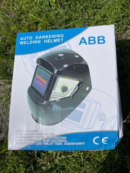 Unused Auto Darkening Welding Helmet