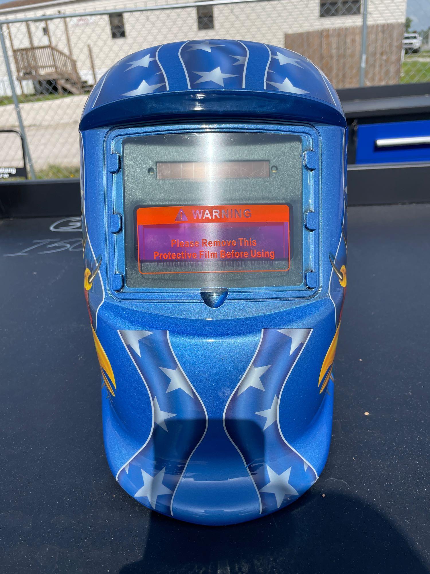 Unused Auto Darkening Welding Helmet