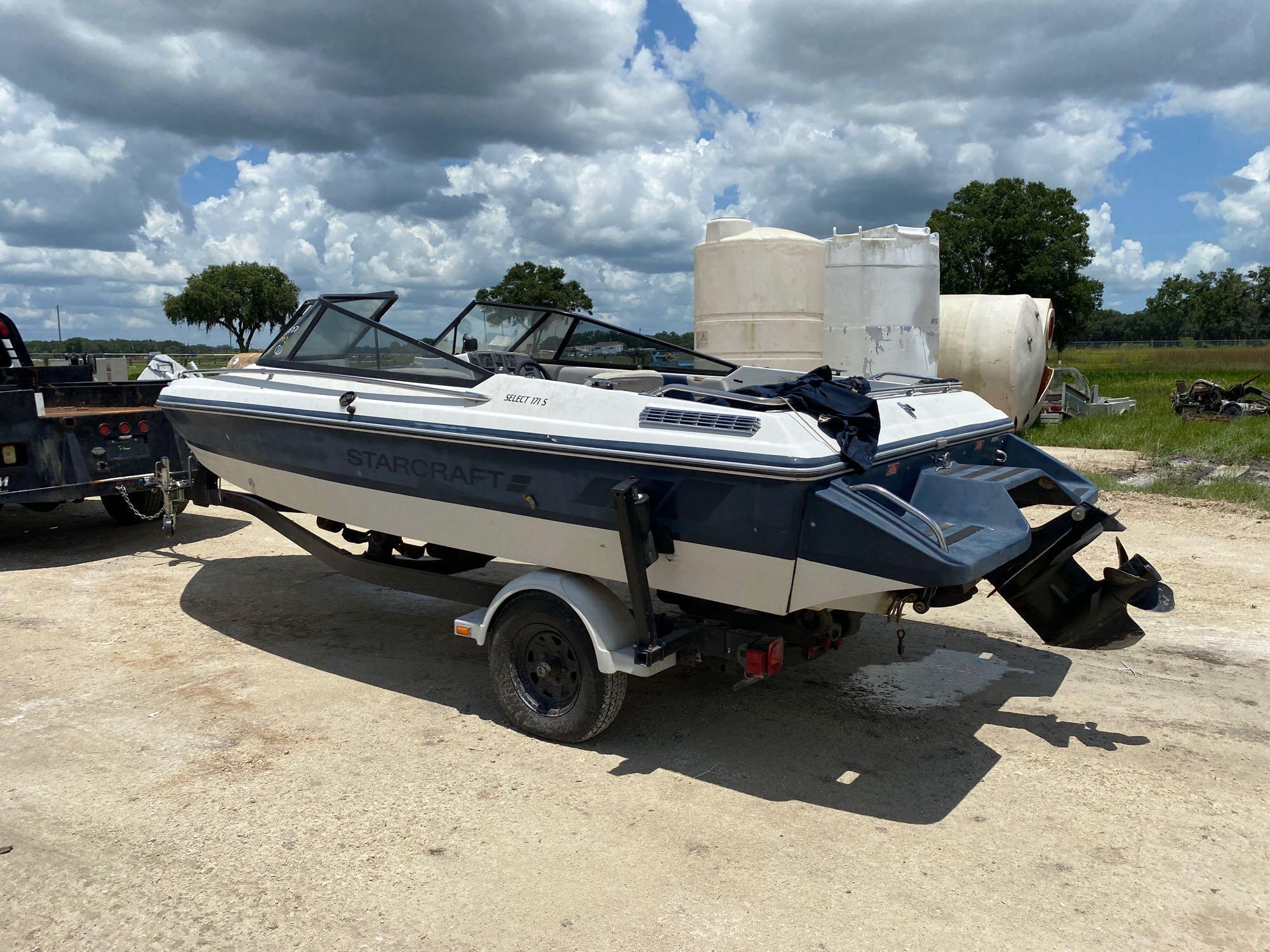 Starcraft 17ft Boat with Trailer
