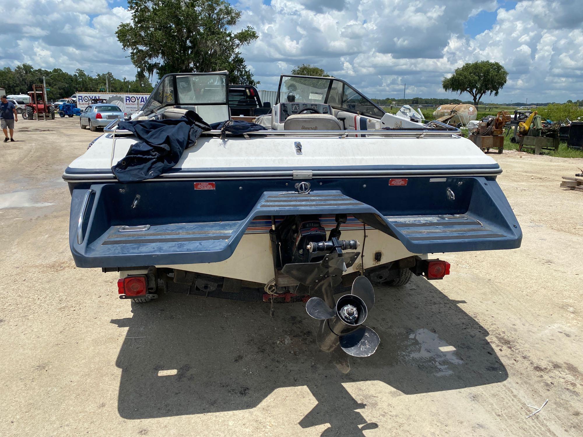 Starcraft 17ft Boat with Trailer