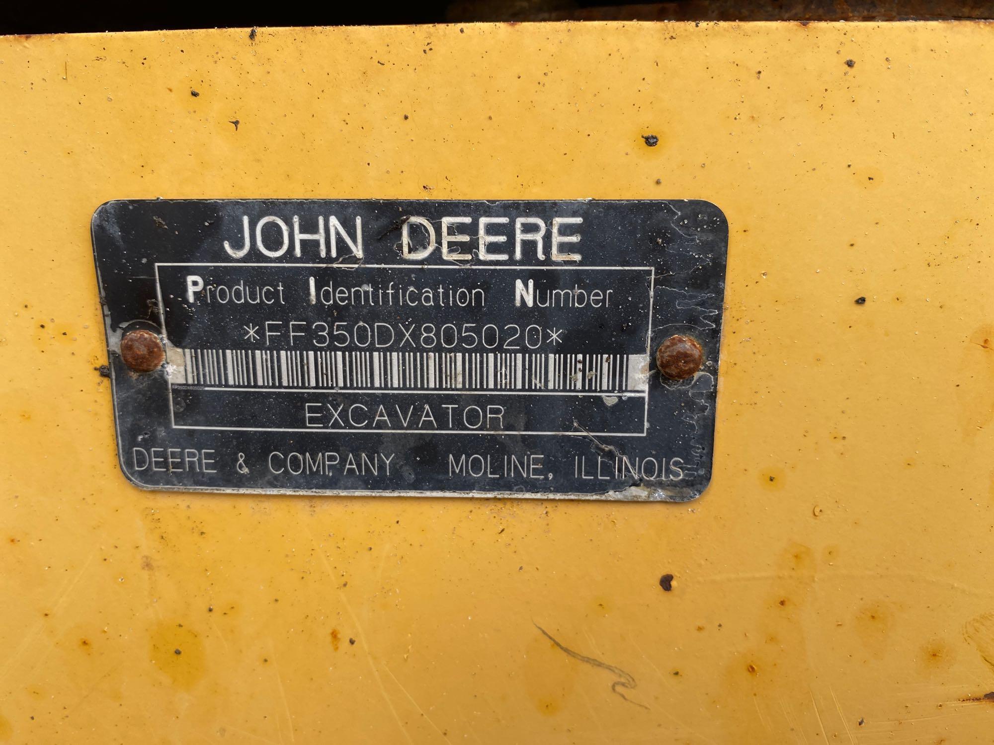 John Deere 350D LC Hydraulic Excavator