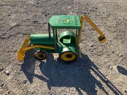John Deere Backhoe Decor