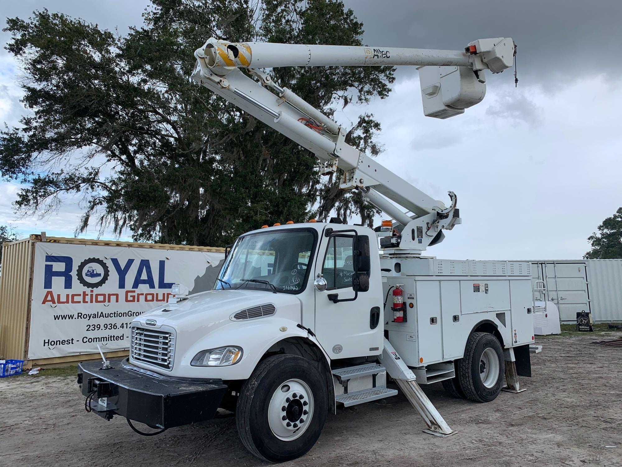 2010 Freightliner M2 106 42ft Material Handling Bucket Truck