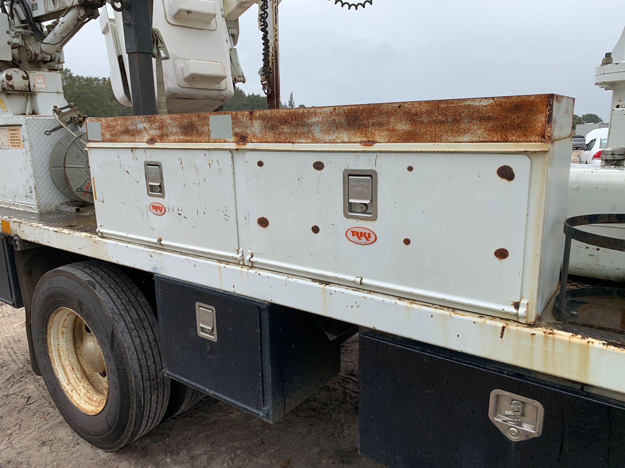2004 Sterling Acterra Bucket Service Crane Truck