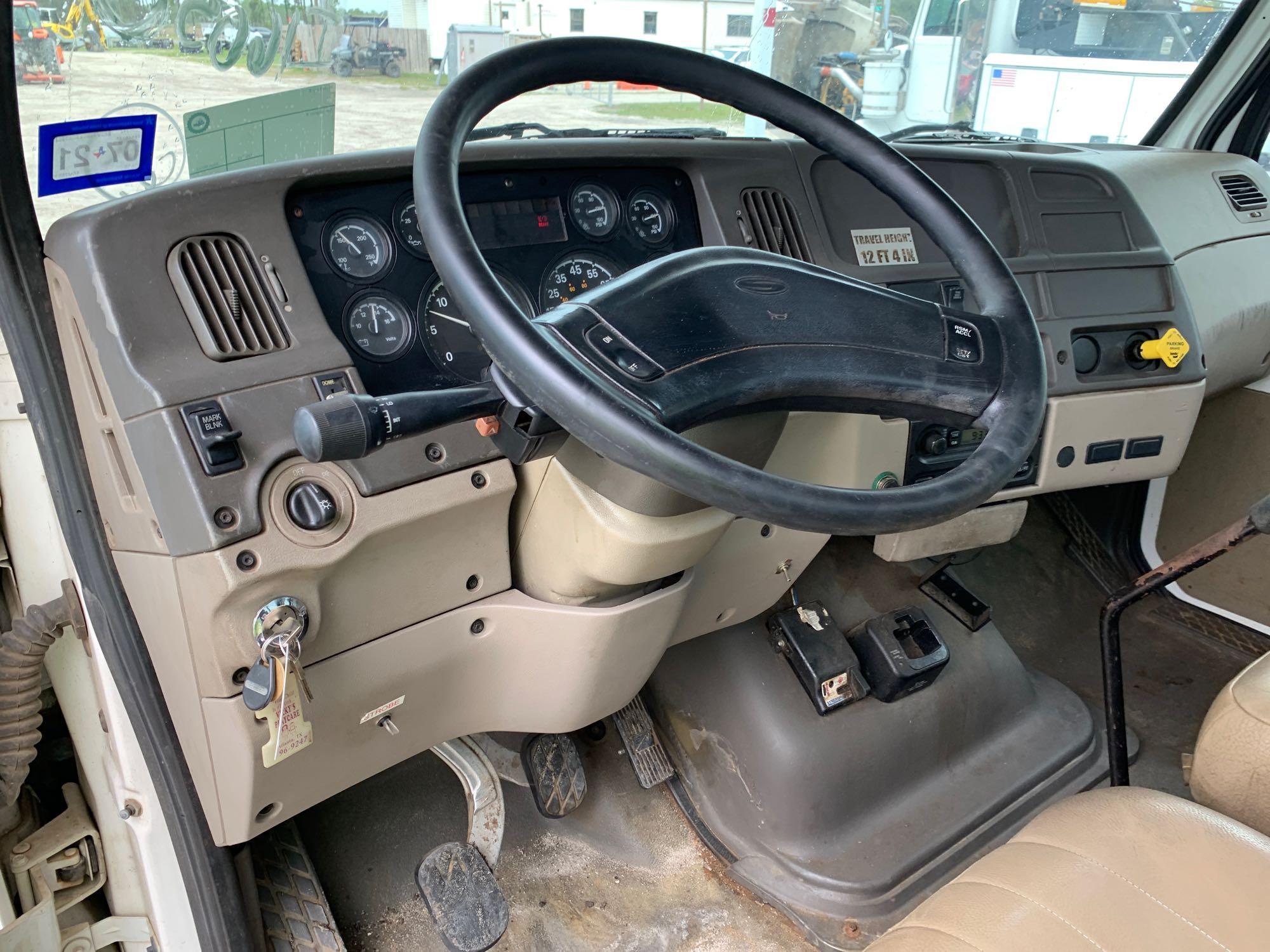 2004 Sterling Acterra Bucket Service Crane Truck